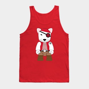 Funny Bullseye Dog Team Member Tank Top